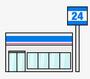 コンビニ　ローソン久留米国分店（コンビニ）まで493m