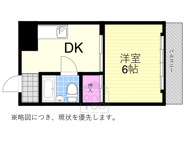 アビタシオン豊津の間取り写真