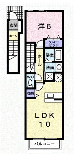 サニーフィールドの間取り写真
