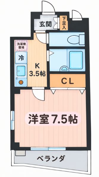 ルミエール東池袋の間取り写真