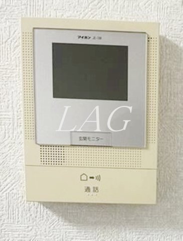 セキュリティ　モニター付きインターフォンです。