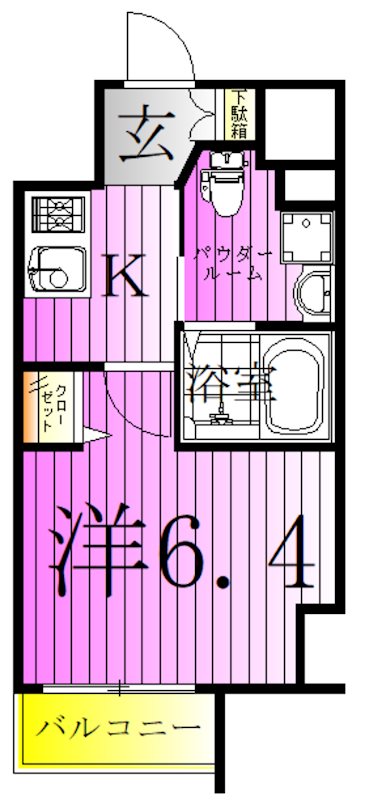レガリス北千住の間取り写真
