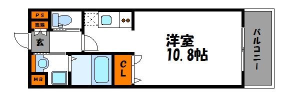 ウインステージ平尾の間取り写真