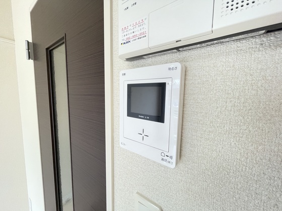 セキュリティ　※他の号室の写真になります。