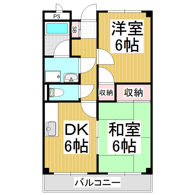 アメニティーコーポラスグリーン・ゲイブルスの間取り写真