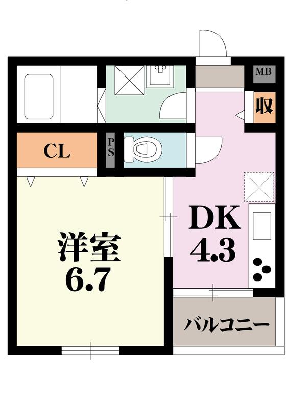 OrientCity戎之町東の間取り写真