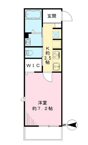 ハレルアナの間取り写真