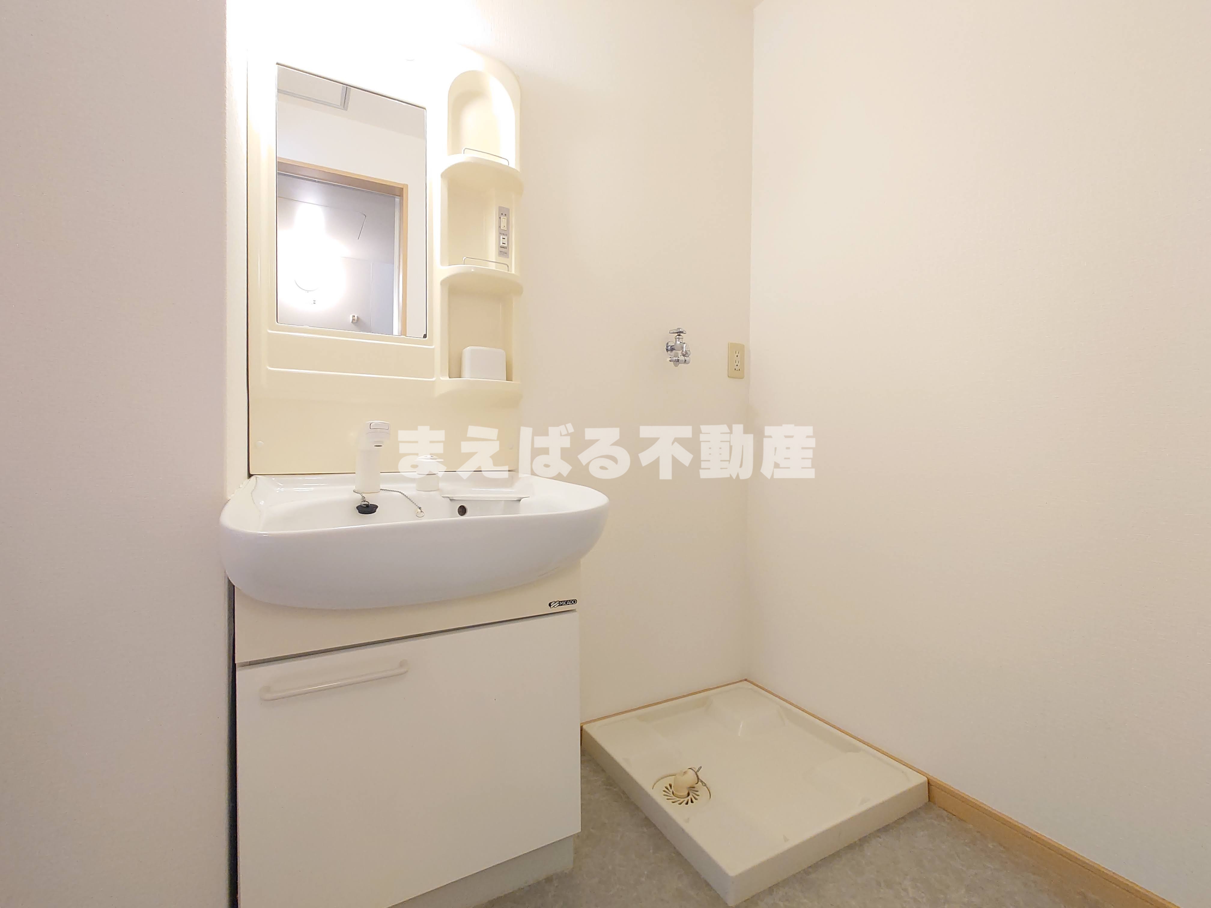 洗面設備　洗面脱衣所スペース　※写真別部屋