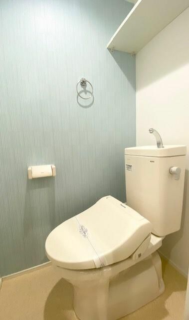東急田園都市線 三軒茶屋駅 徒歩11分 2階建 築10年のトイレ写真