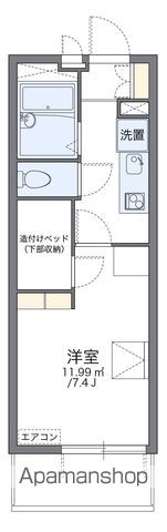 レオパレス東本町の間取り写真
