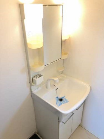 洗面設備　他号室のお写真です