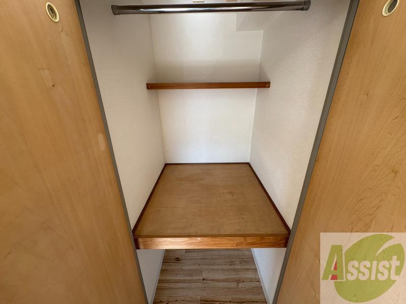 収納　収納もバッチリあるのでお部屋が片付きますよ！
