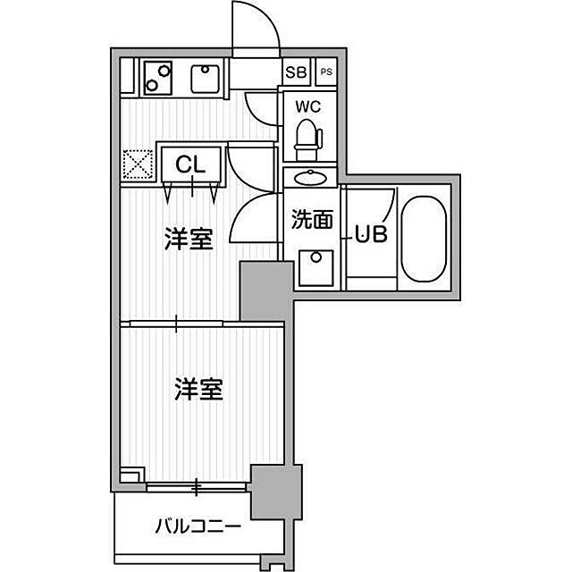 リテラス三軒茶屋サウスの間取り写真