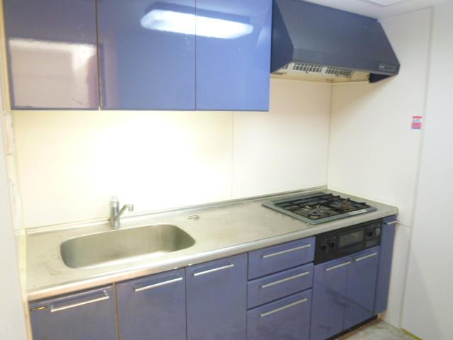 キッチン　同じ建物の違うお部屋の写真です