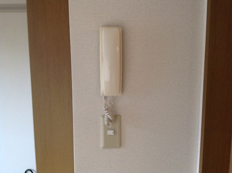 セキュリティ　受話器つきインターホン