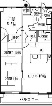 小島第２マンション_間取り_0