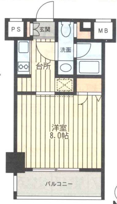 レジディア新横浜の間取り