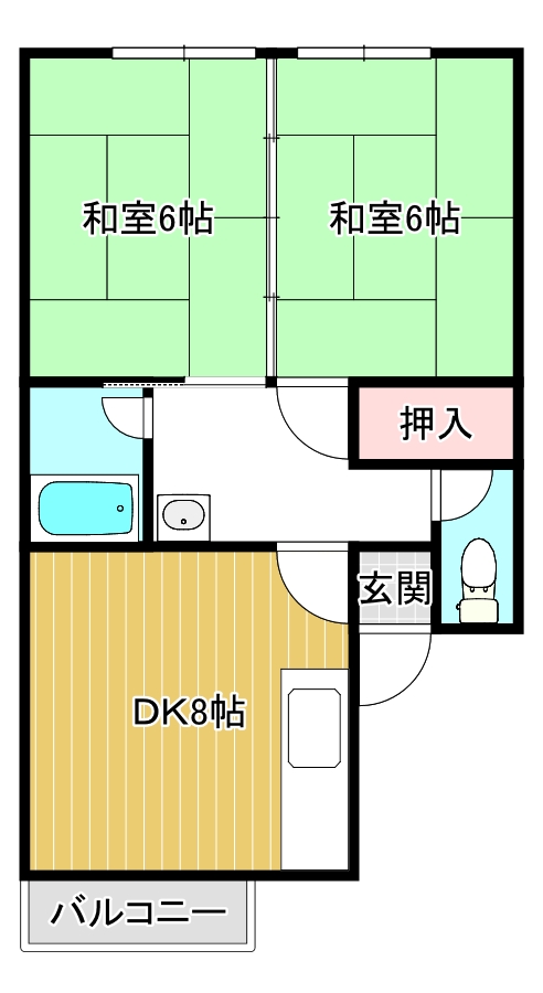 ファミリエール郡山Iの間取り