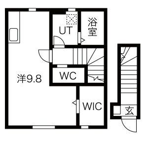 ル・メイユール東宮野目A棟の間取り