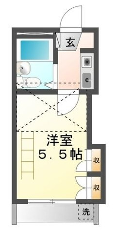 レオパレス東田第一の間取り