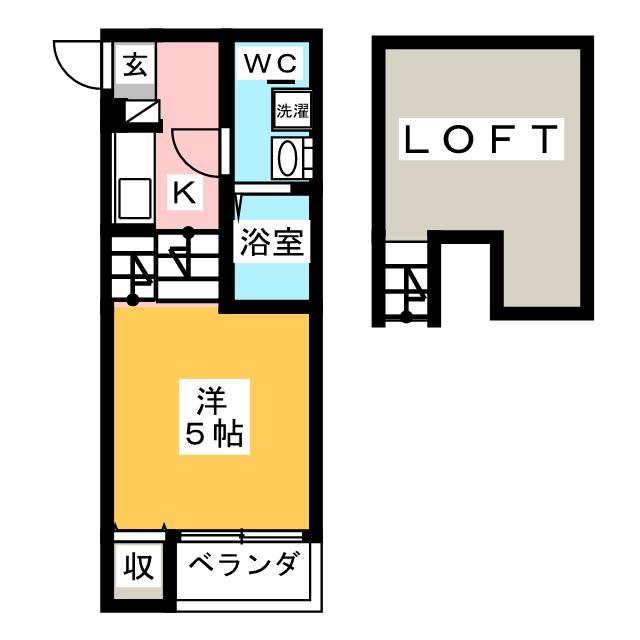 グランシエロ名古屋黄金の間取り