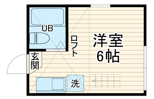 ユナイト新横浜トーマス・グラバーの間取り