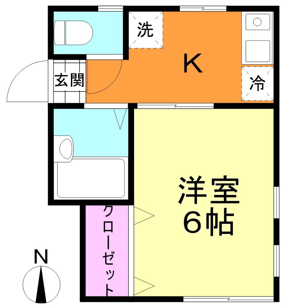 リバーサイドの間取り