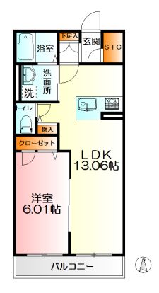RAFERIOの間取り写真