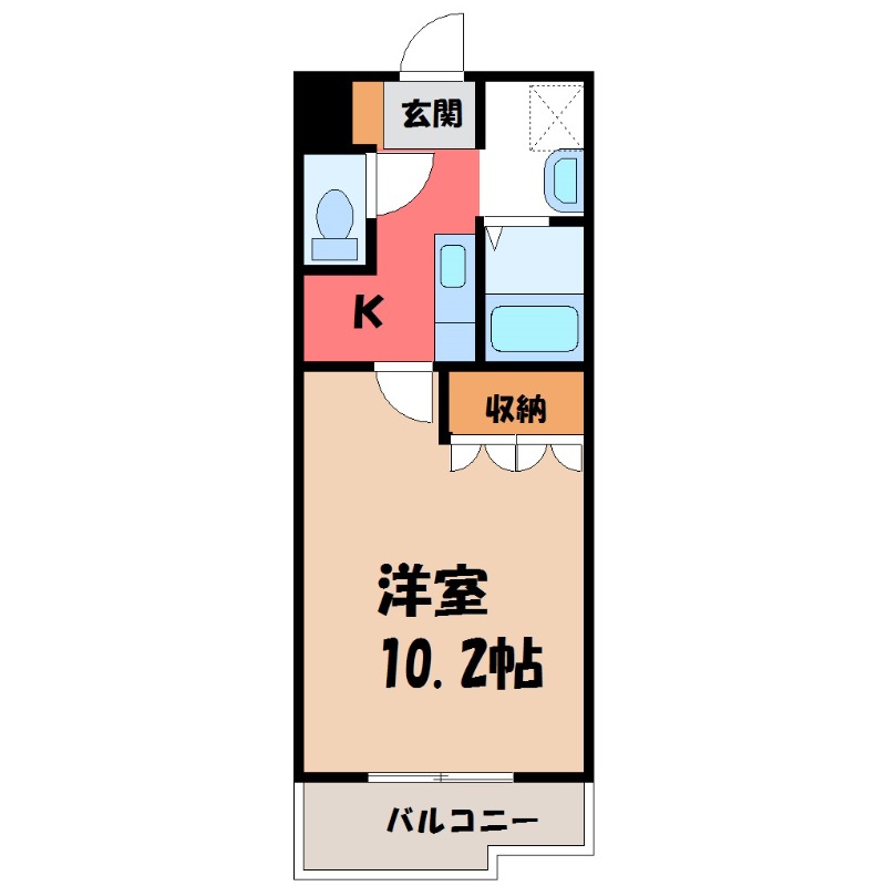 セピアローズ IIの間取り