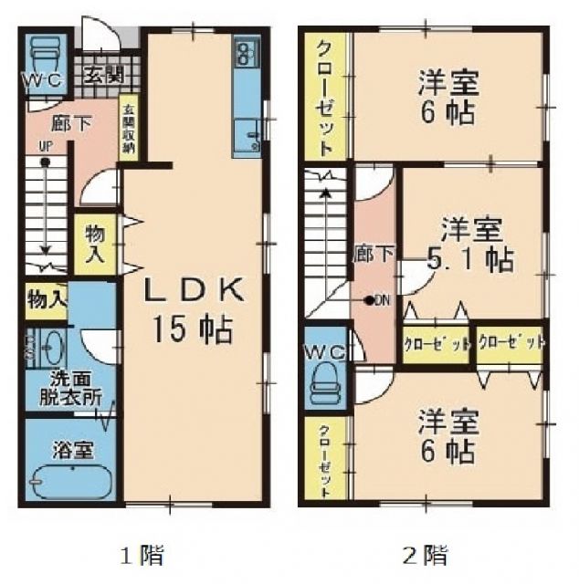 すまいる４４の間取り