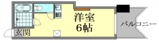 広島市西区庚午北のマンションの間取り