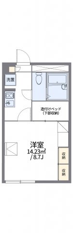 レオパレス柾里の間取り