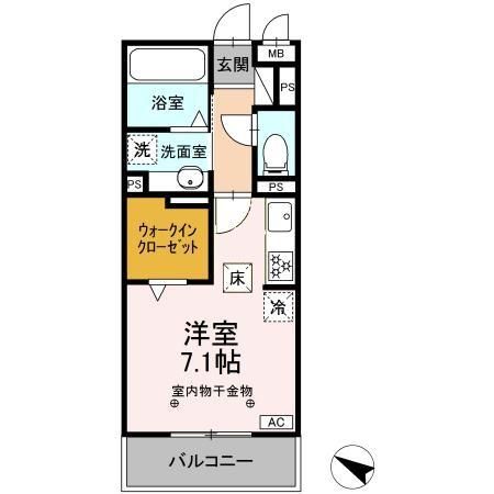 GRAND D-ROOM 刈谷下重原の間取り