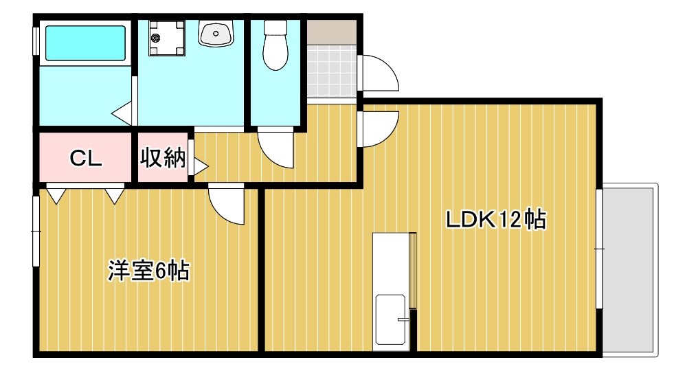 セジュールグランモアの間取り