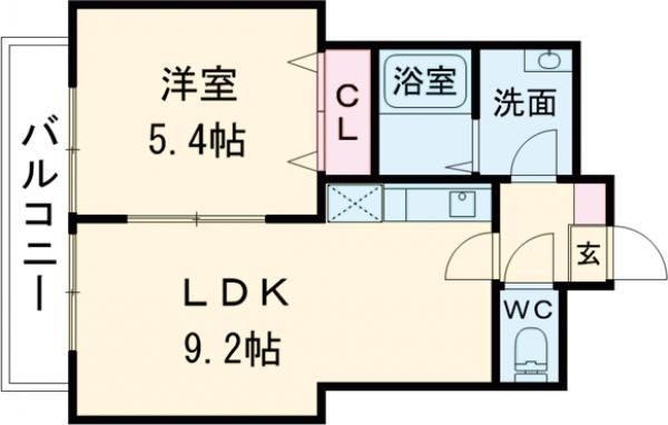 サンフォーレの間取り