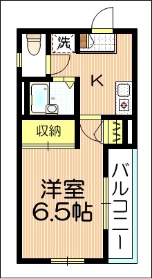 北区赤羽北のマンションの間取り