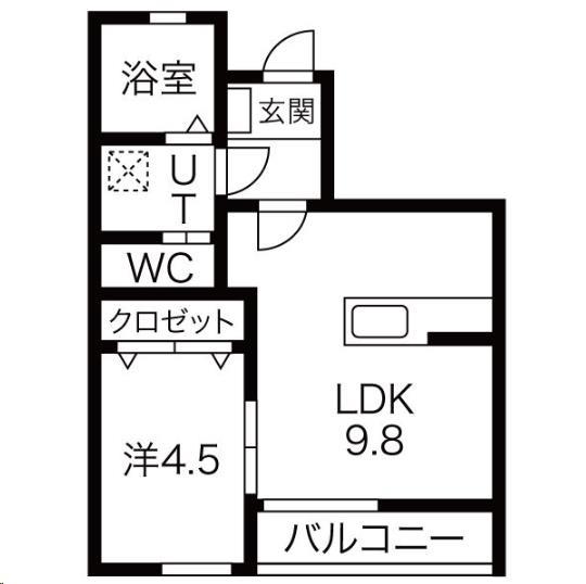 ヘリアンサス常盤台の間取り