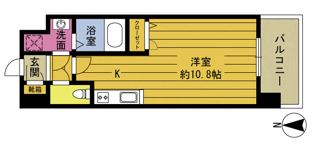 Ｓ－ＦＯＲＴ高砂町の間取り