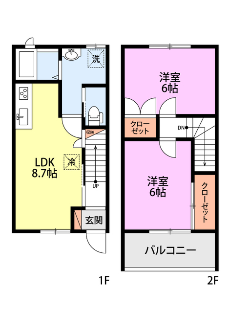 ロンチ・クワトロの間取り