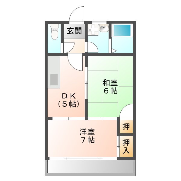 サンベールの間取り