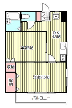 第７秋葉ビルの間取り