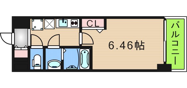 住之江公園レジデンスの間取り