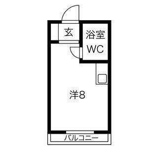 札幌市中央区南七条西のマンションの間取り