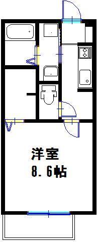 マ・メゾンＩの間取り