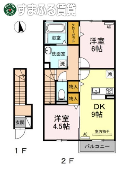 アンシャンテの間取り