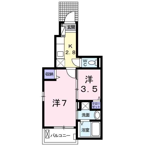 サンヴェールの間取り