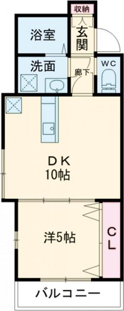 エクセレント久宝園の間取り