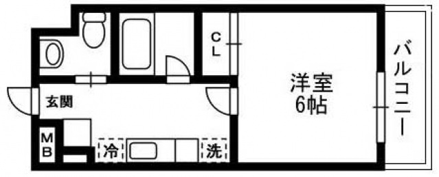 川崎市多摩区生田のマンションの間取り