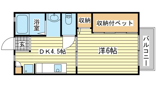 サンシティヒコ池の間取り