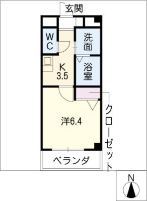 カーサ１１の間取り